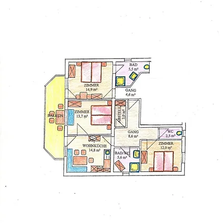 Apartmán Haus Simone Neustift im Stubaital